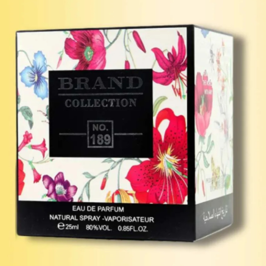 Perfume Feminino BRAND COLLECTION N° 189 - 25ML - Imagem 2