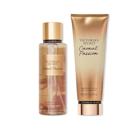Victoria's Secret kit Coconut Passion 250ml Loção+Body Splash