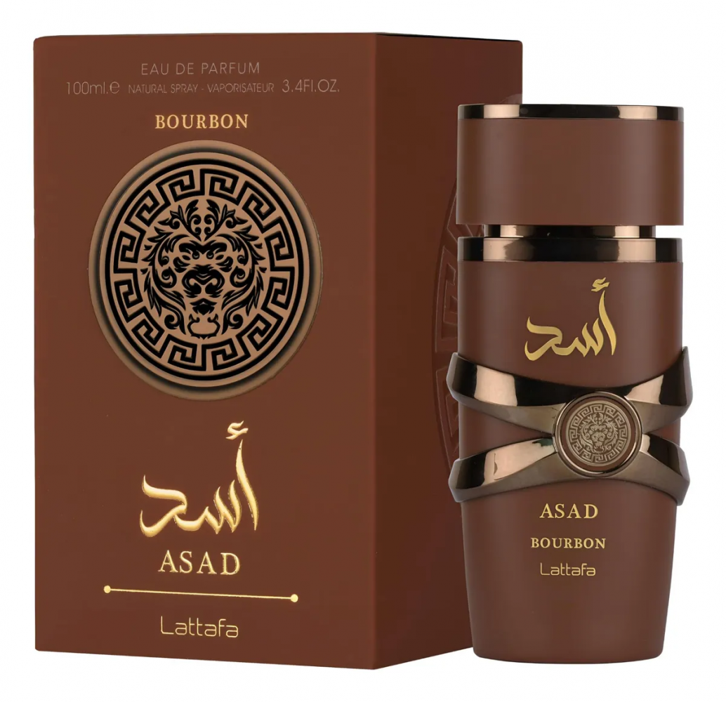 Perfume Masculino Asad Bourvbon - Lattafa Eau de Parfum 100ML