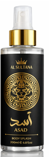 Body Splash Asad Al Sultana 200 ml– Fragrância Árabe