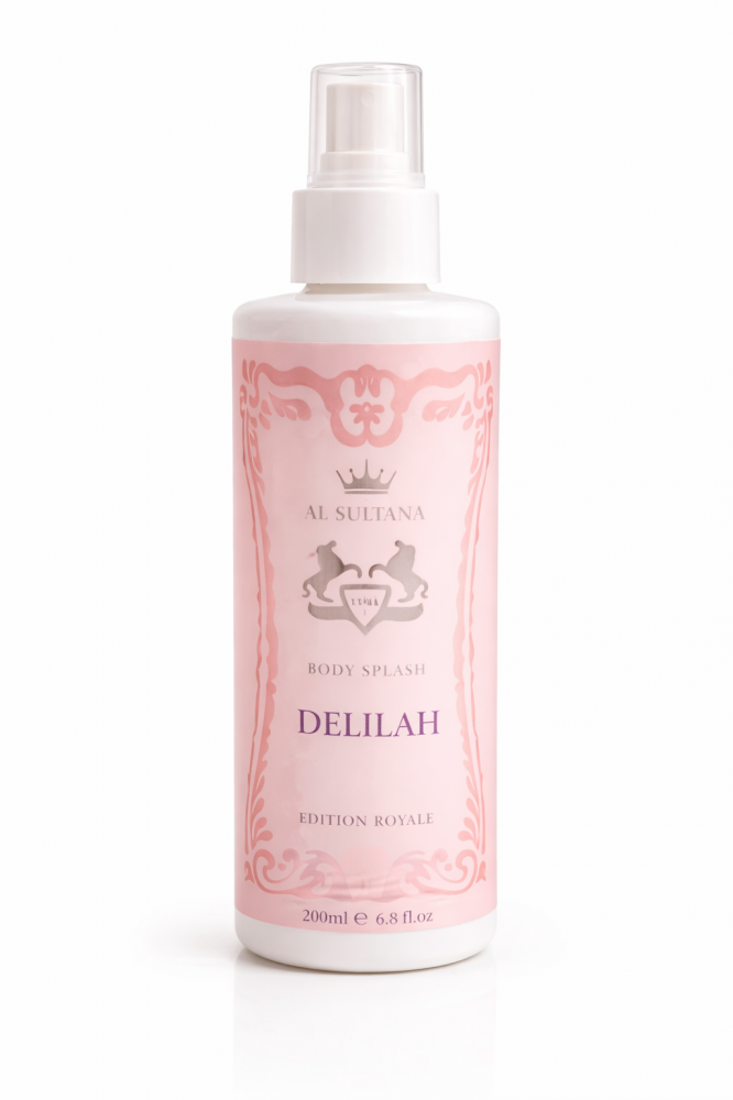 Body Splash Delilah Al Sultana 200 ml– Fragrância Árabe
